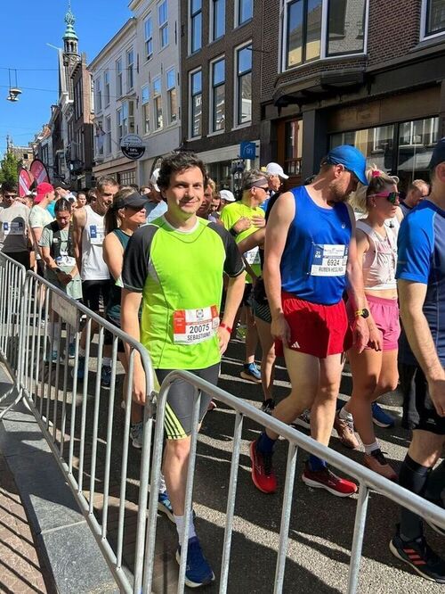 Me, ready for a half marathon