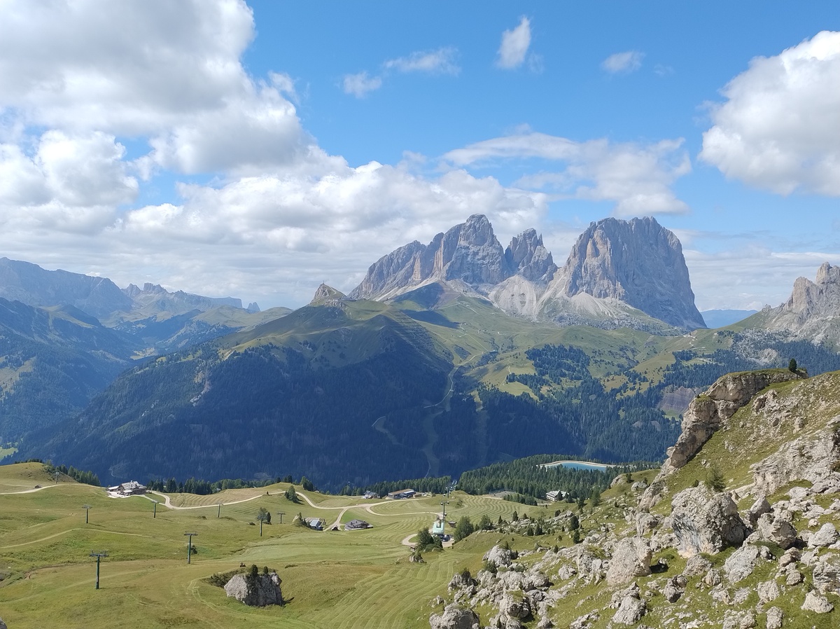 View towards Canazei