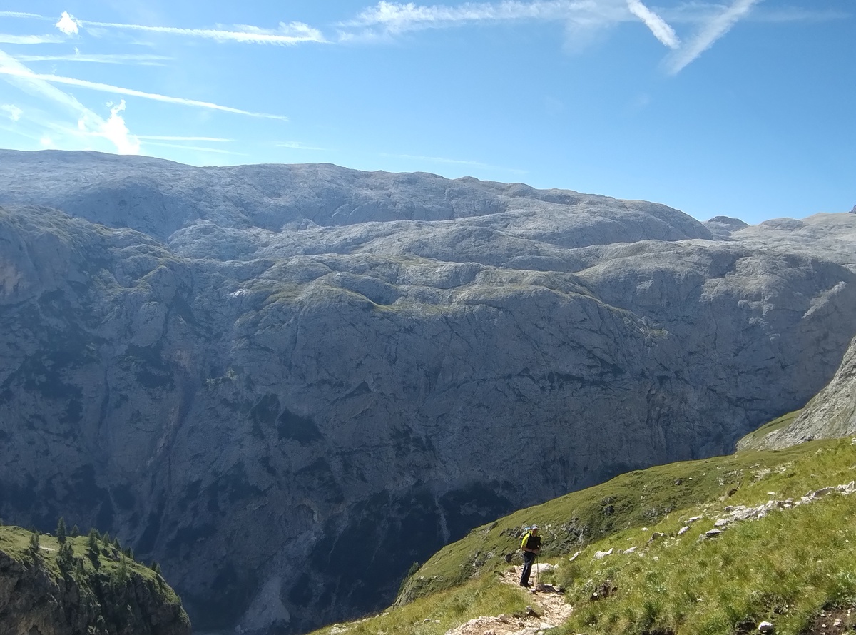 A rocky plateau
