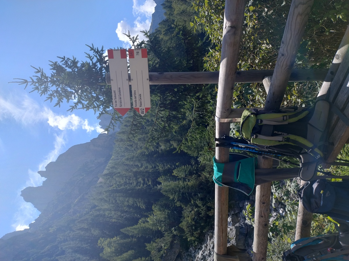 From Rifugio Treviso