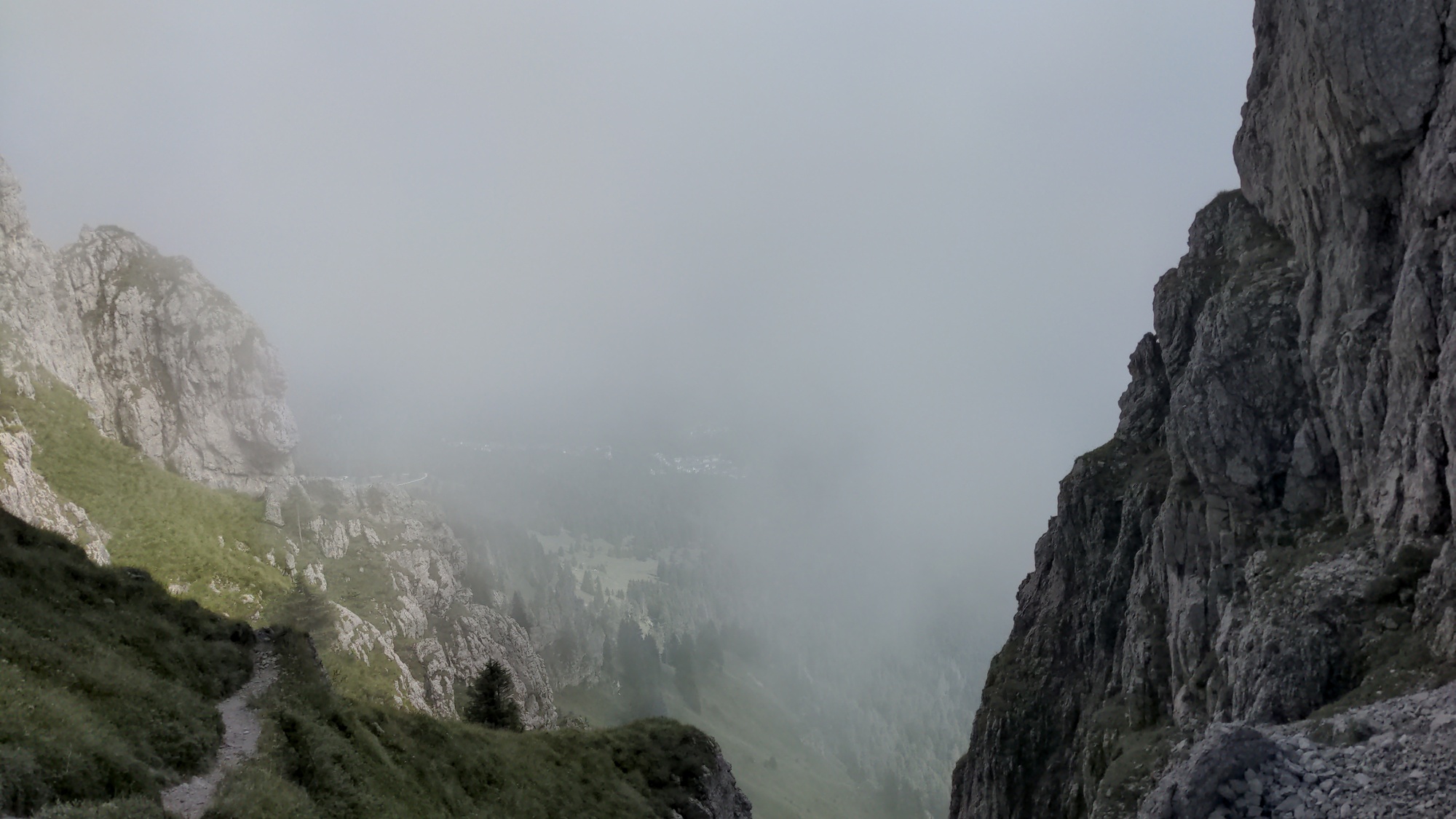 The fog oon the other side