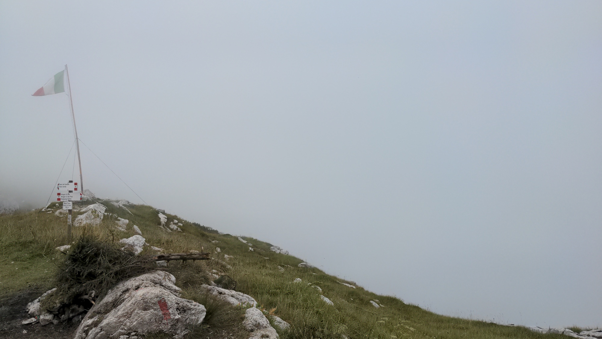 The view from Bivacco Feltre