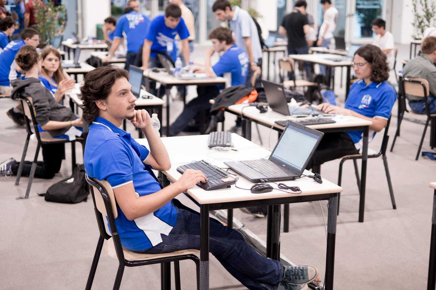 A picture of me at IOI 2012